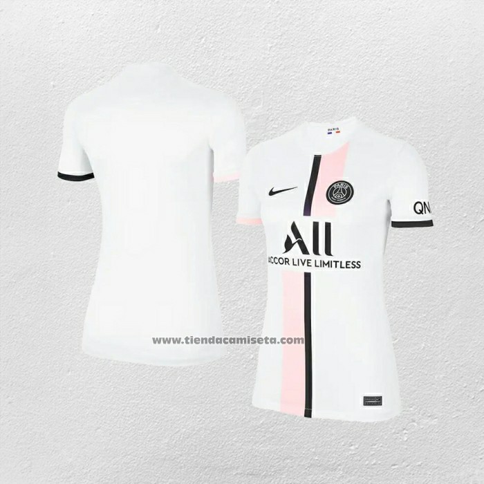 Segunda Camiseta Paris Saint-Germain Mujer 2021-22